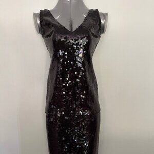 Liquid Sequin Skirt & Top Set